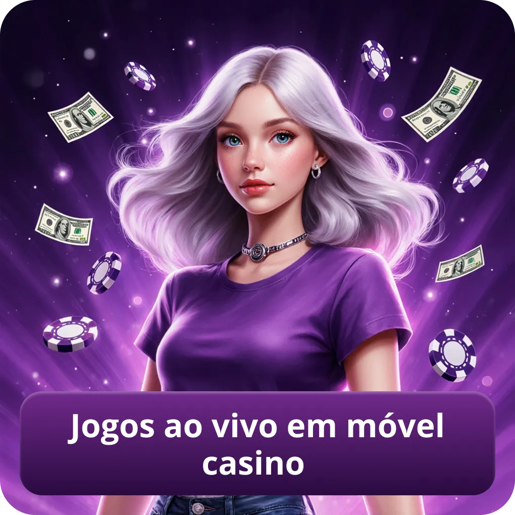 Jogos ao vivo em móvel casino