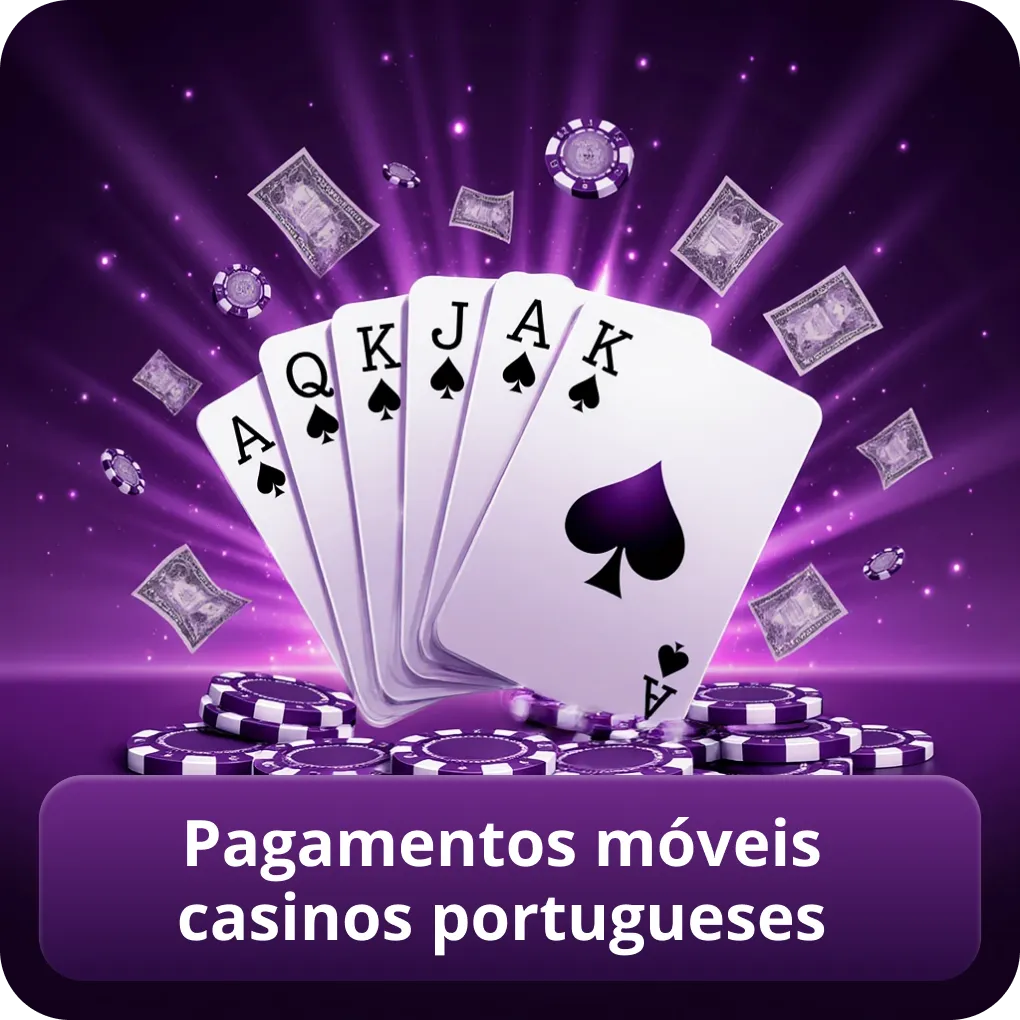 Pagamentos móveis casinos portugueses